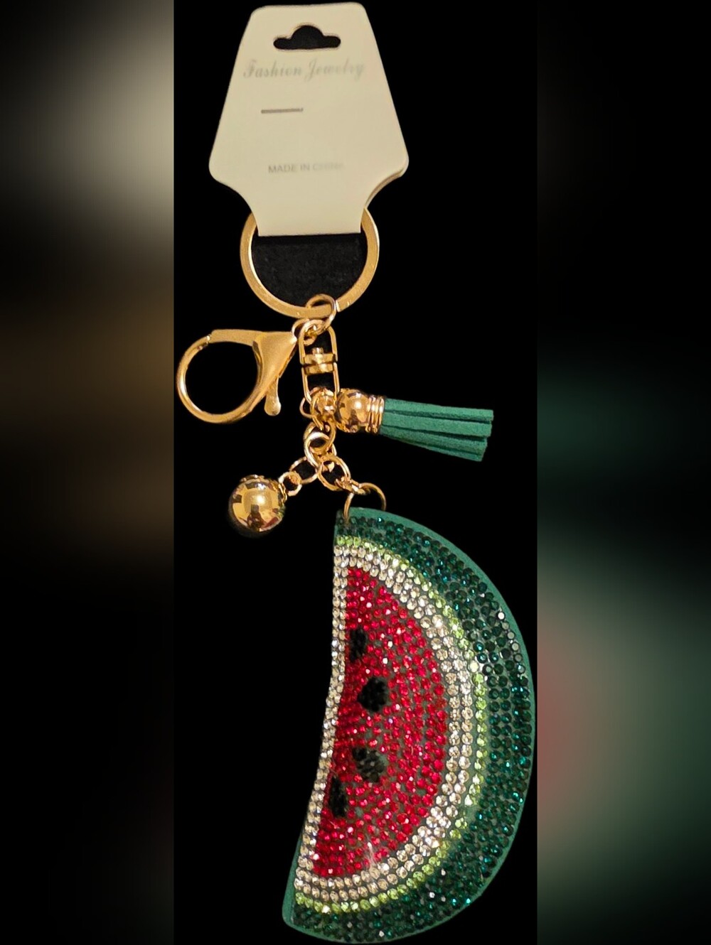 🍉 Keychain w/Tassel